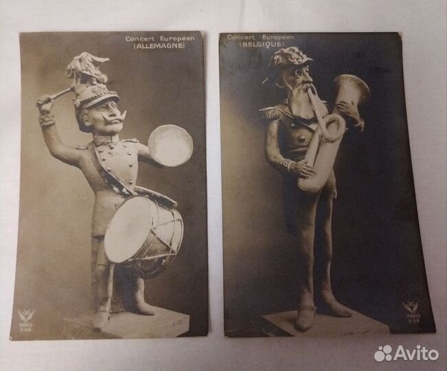 Коллекция открыток антикварных