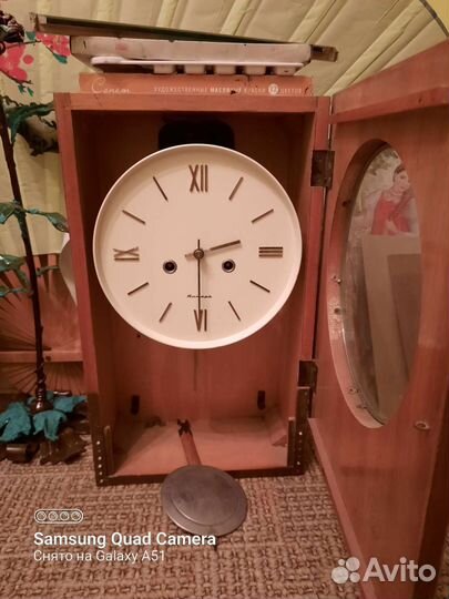 Часы настенные с боем янтарь в орске