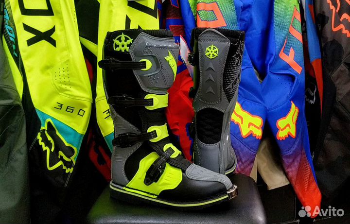 Мотоботы RYO Racing MX3 Серый