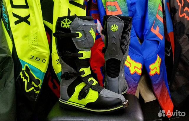 Мотоботы RYO Racing MX3 Серый