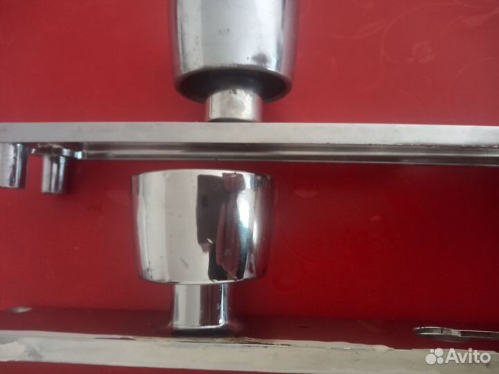 Ручка дверная СССР хром