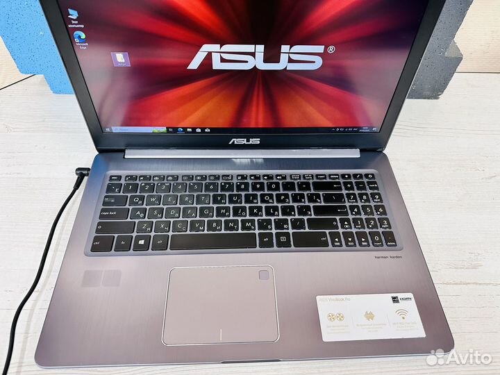 Игровой ноутбук asus i5-8300 GTX 1050 4gb