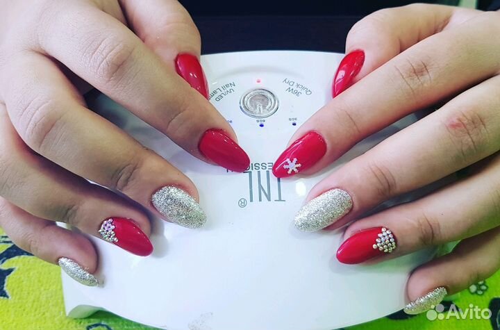 Маникюр,наращивание