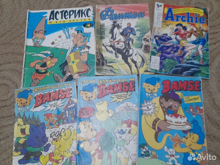 Комиксы из 90х