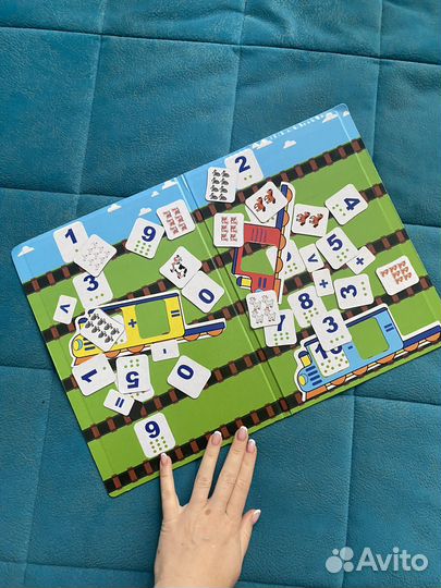 Магнитная книга учимся считать