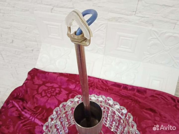 Хрустальная люстра СССР винтаж