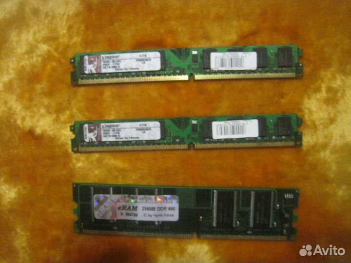 Оперативная память DDR 400 на 256 mв