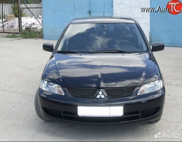 Реснички Lanser 9 (чёрные под покраску)