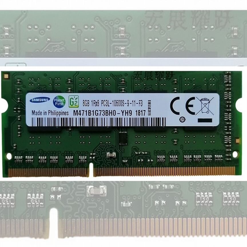 [M471B1G73BH0-YH9] Оперативная Память Samsung 8gb M471b1g73bh0-Yh9