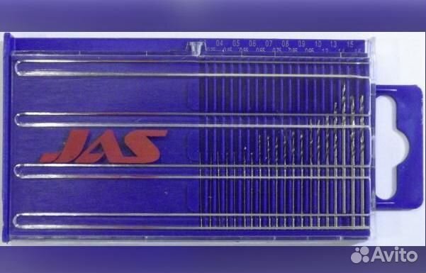 4271 Мини-сверла, диаметр 0,3 - 1,6 мм, набор, 20