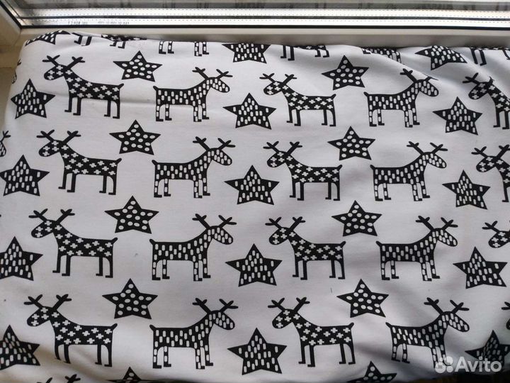 Отрез ткани трикотаж