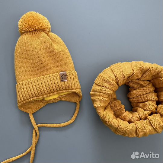 Демисезонные шапки для мальчика