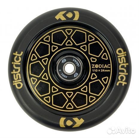 Колесо для самоката District Zodiac Gold/Black