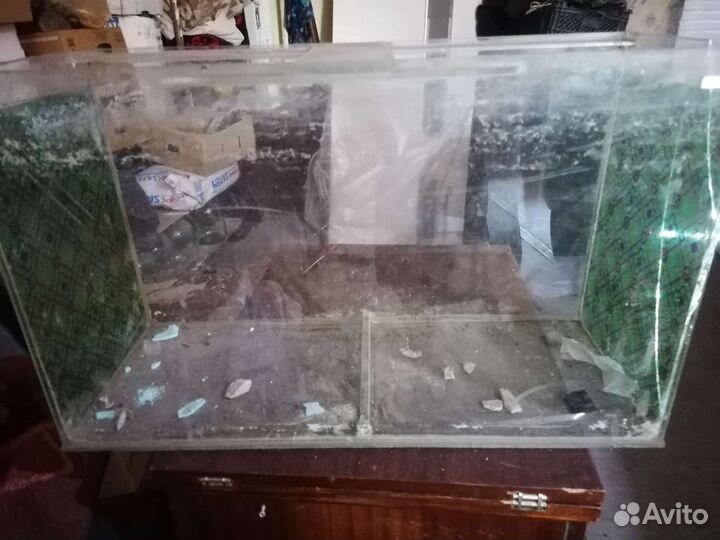 Камни в аквариум и аквариум