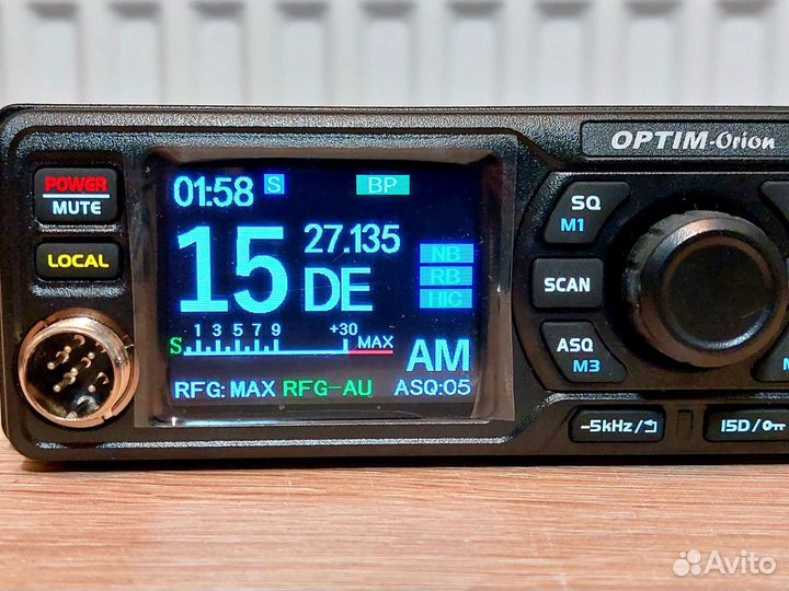 Автомобильная рация optim orion доработанная 20Вт