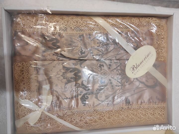 Постельный комплект новый евро