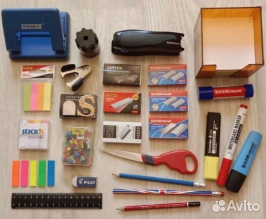 Канцелярские товары для учебы и работы