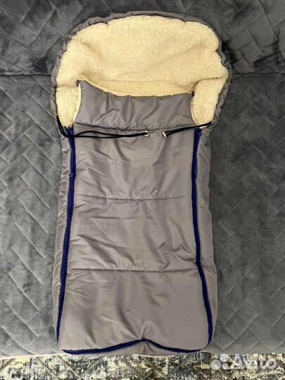 Конверт в коляску на овчине