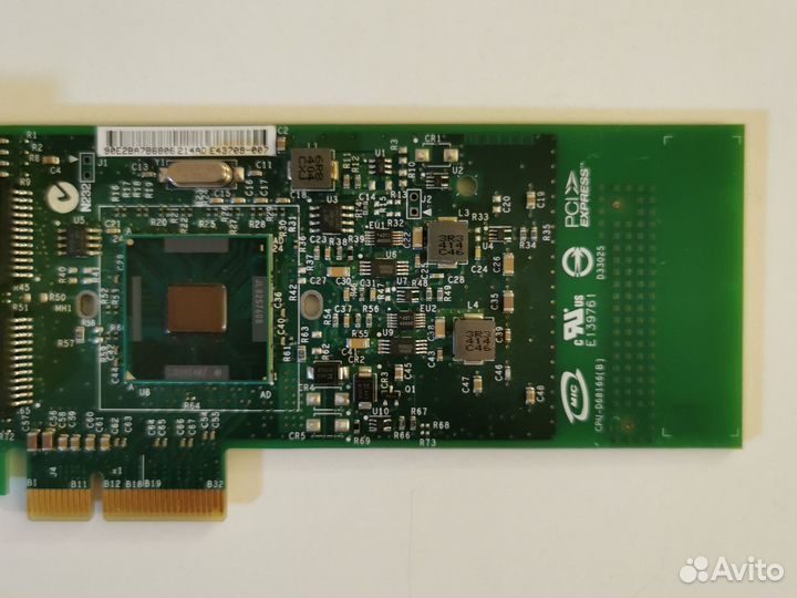 Сетевая карта pcie Intel на два порта (dual port)