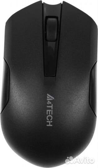 Мышь A4Tech V-Track G3-200NS черный оптическая 1200dpi беспров. USB 3but