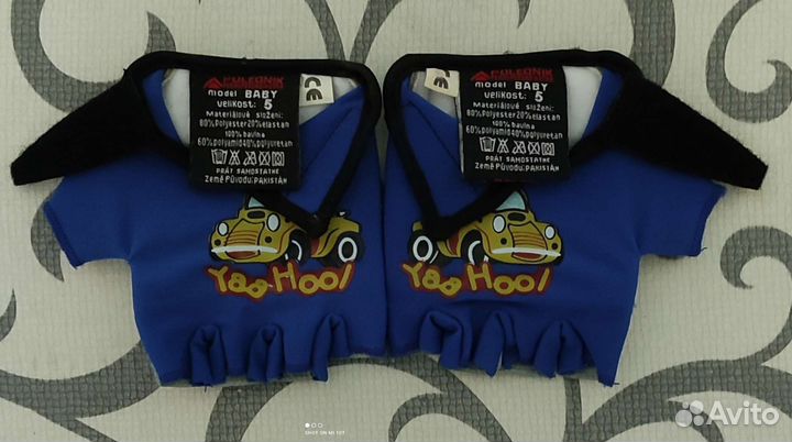 Велосипедные перчатки детские