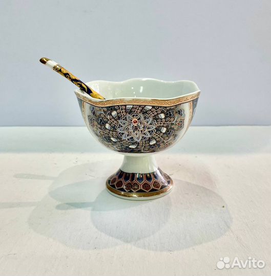 Креманки с ложечкой,фарфор Германия 1980-90