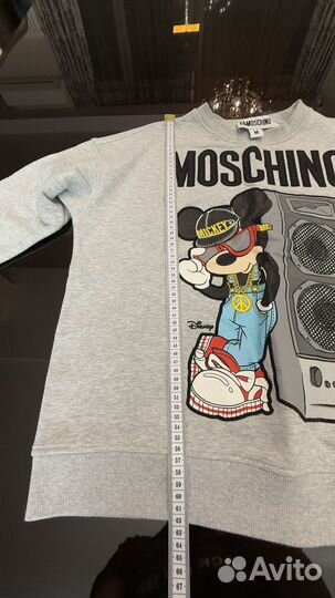 Свитер (свитшот кофта) коллаборация moshino и H&M