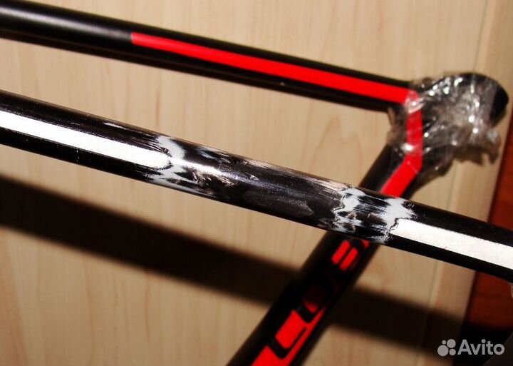 Ремонт карбоновых и стальных велосипедных рам. Окр