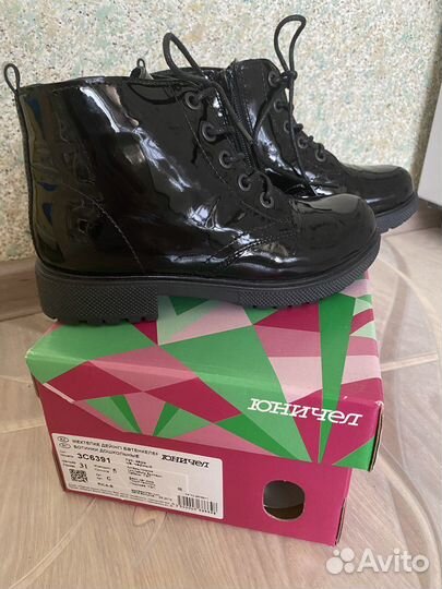 Ботинки для девочки демисезонные 31