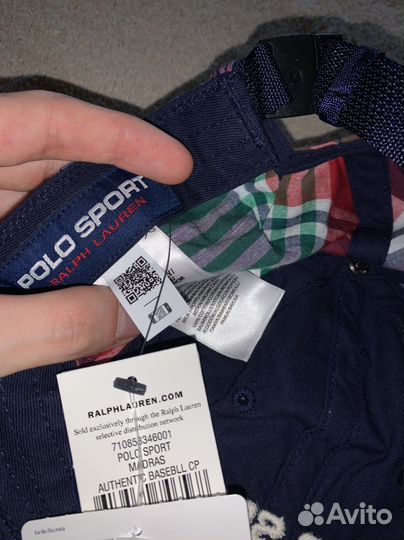 Бейсболка Polo ralph lauren sport оригинал