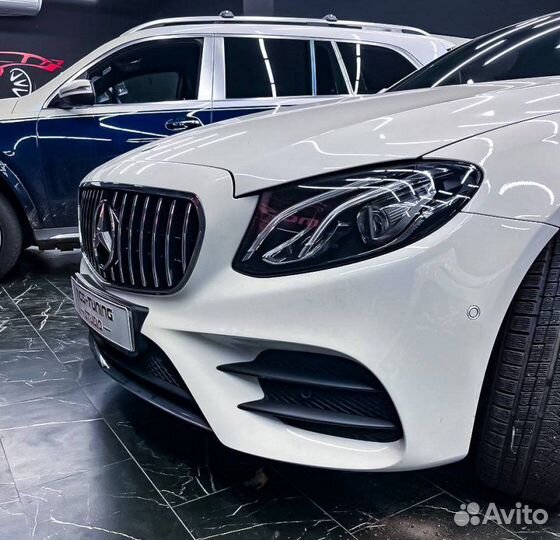 Решётка радиатора w213 GT хром Mercedes-Benz