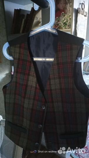 Жилетка для мальчика школьная 140