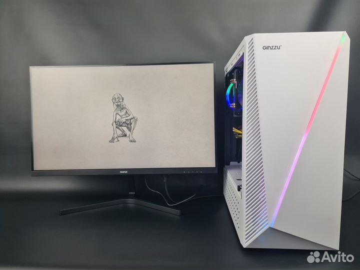 Комплект intel Core i7, GTX 1070 8GB, IPS монитор