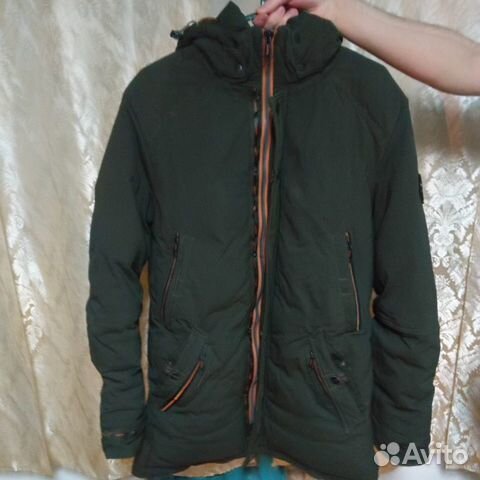 Куртка мужская зимняя 52 54 бу объявление продам