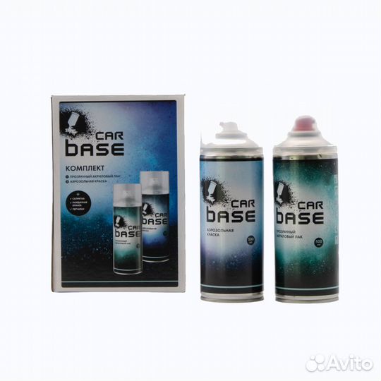Carbase. Краска аэрозольная. Лак автомобильный. proton AC10938 fire (passion) bird RED (База 500мл +