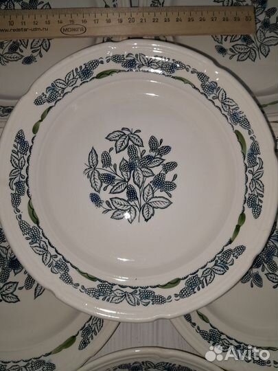 Тарелки зик Ежевика СССР