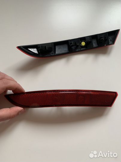 Катафот заднего бампера Skoda octavia A8