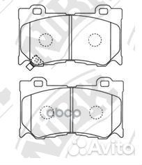 Колодки тормозные дисковые передн. infiniti FX3