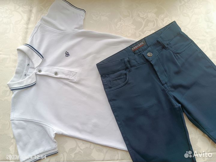 Одежда пакетом 6 штук на мальчика р. 140-146