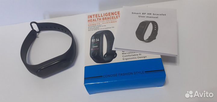 Фитнес браслет сенсорный oled экран