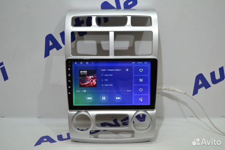 Android магнитола Sportage 2 2004-2007, есть Teyes