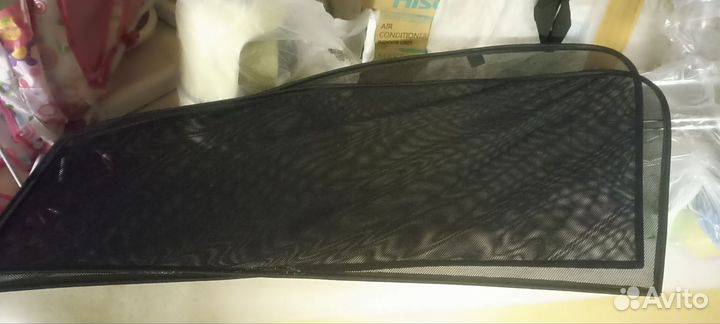 Каркасные шторки на nissan Qushqai j10