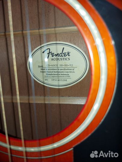 Гитара fender