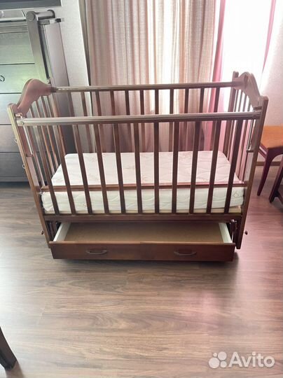 Кроватка детская ведоусс лана 3