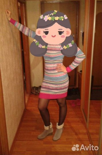 Ботильоны замшевые на овчине