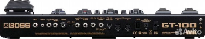 Boss GT-100 гитарный процессор