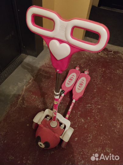 Самокат лягушка