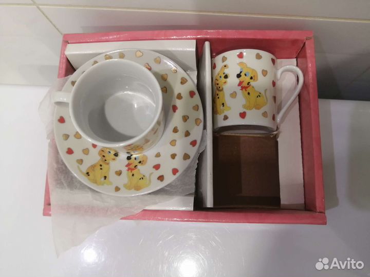 Кофейная пара фарфор