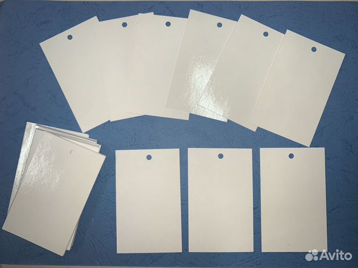 Бирки для одежды, ярлыки навесные 1000 шт