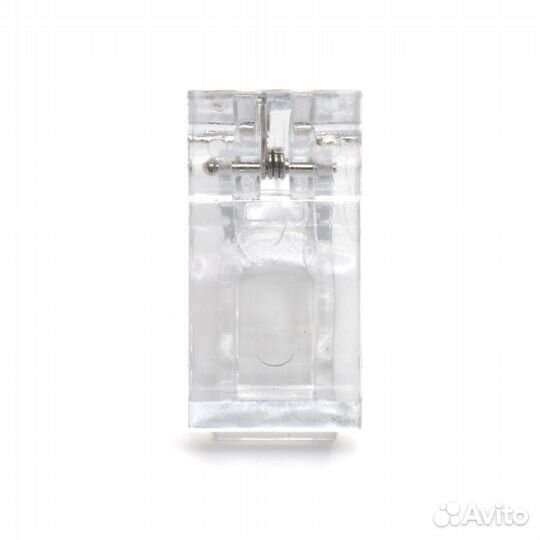 Зажим - прищепка для наращивания ногтей (для полиг